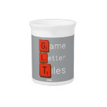 Game
 Letter
 Tiles  Pitchers