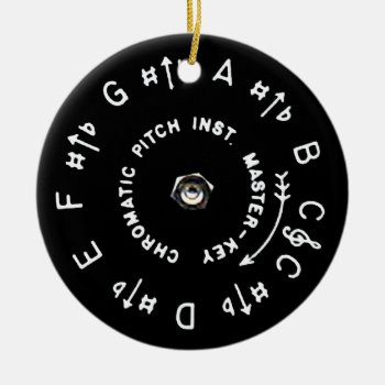 Pitchpipe Ceramic Ornament by BarbeeAnne at Zazzle