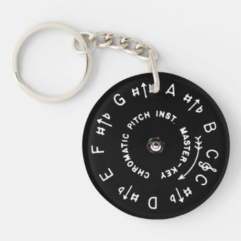 Pitchpipe Keychain by BarbeeAnne at Zazzle