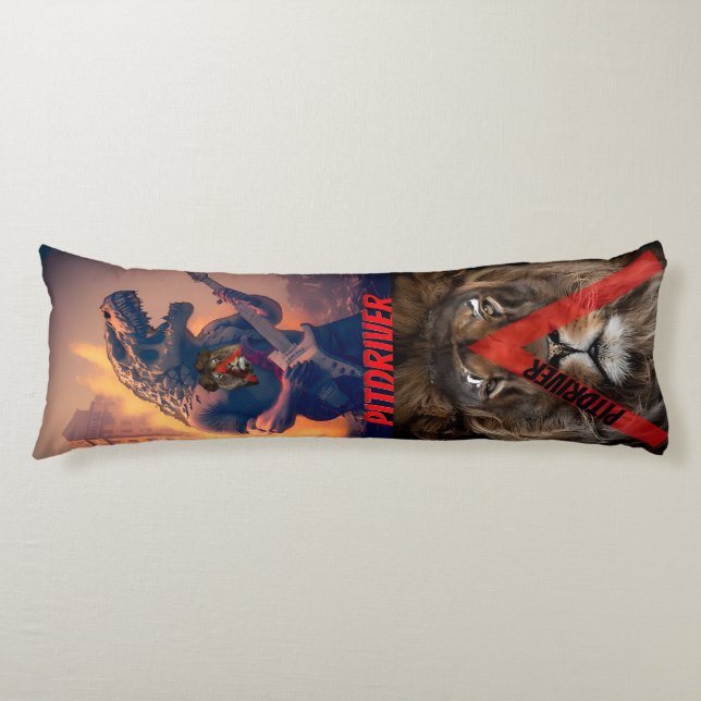PitDriver Body Pillow (Front)