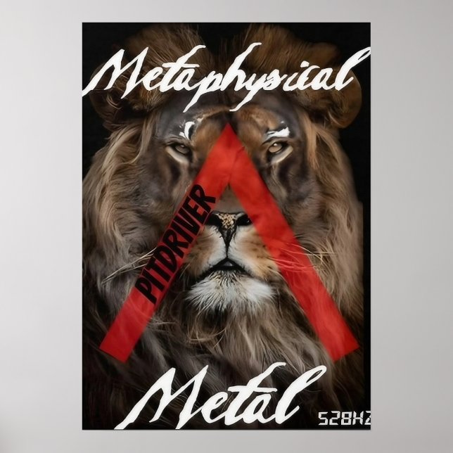 PitDriver Lion Logo Poster (Front)