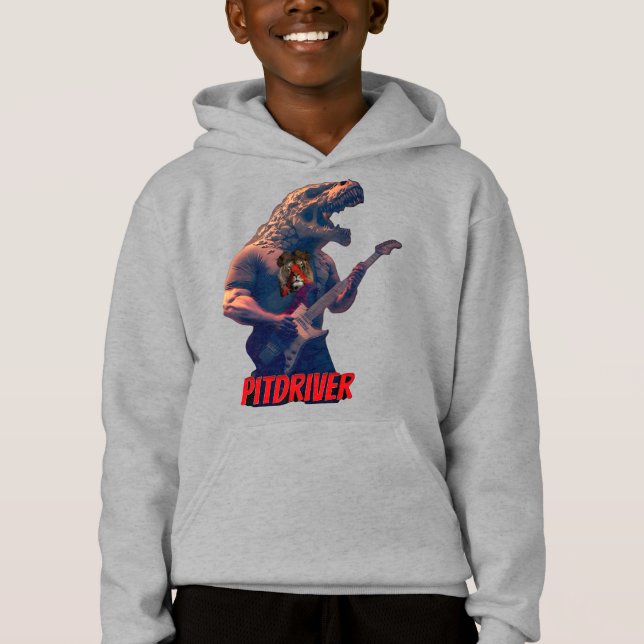 PitDriver PitZillA Youth Hoodie (Front)
