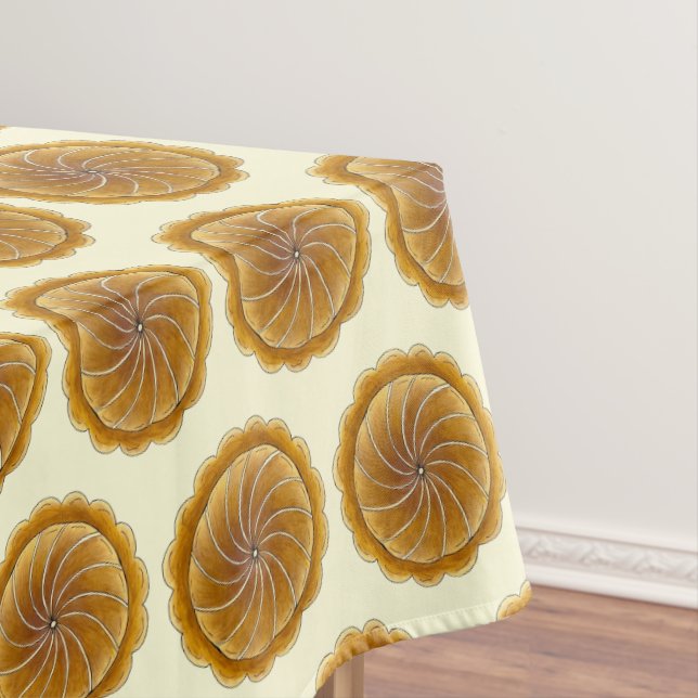 Pithivier French Puff Pastry Pie Patisserie Bakery Tablecloth (In Situ)