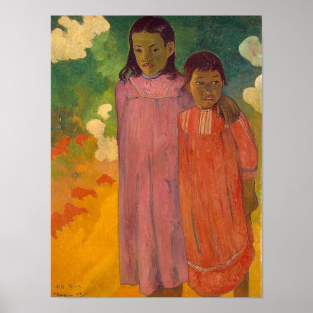 Piti Tiena, 1892 Poster (Front)