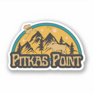 Pitkas Point, Alaska Sticker