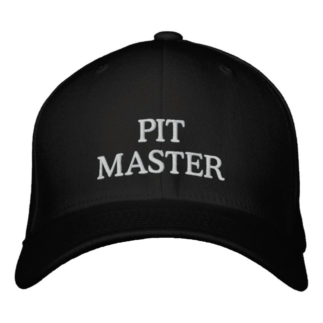 PITMASTER EMBROIDERED BASEBALL CAP (Front)