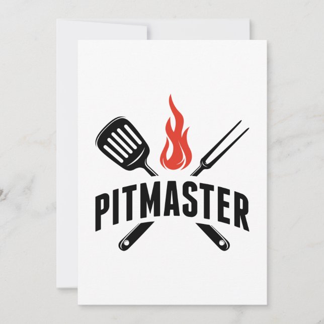 Pitmaster Thank You Card (Front)