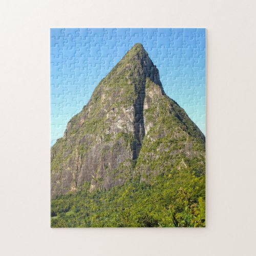 Piton Peaks Saint Lucia Jigsaw Puzzle