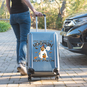 Pitpull Dog Halloween Ghost Spooky Sticker