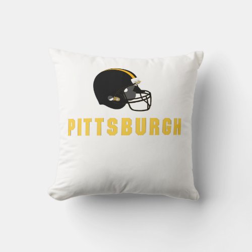 Pitsburgh  throw pillow