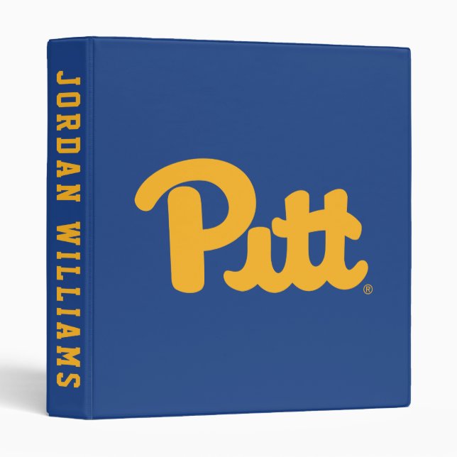 Pitt 3 Ring Binder (Front/Spine)