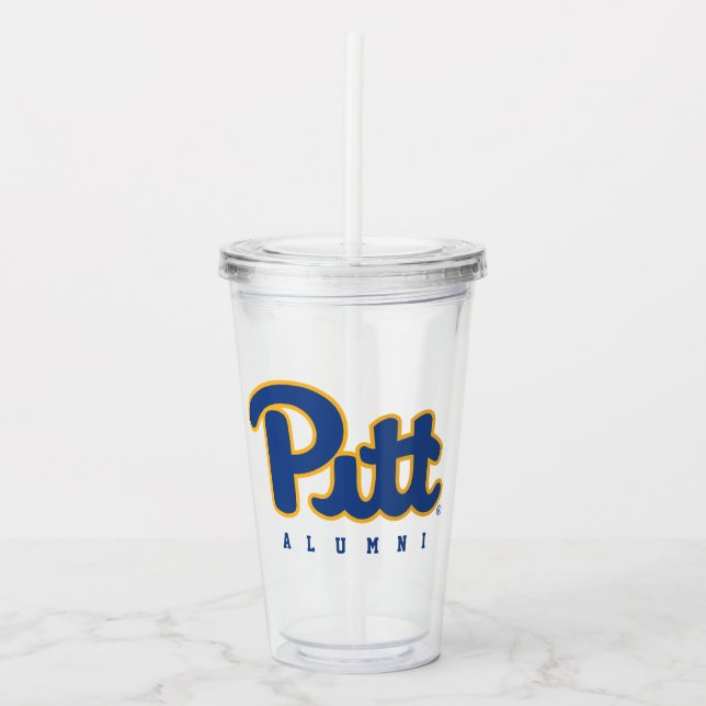 Pitt Alumni Acrylic Tumbler (Front)