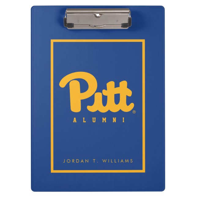 Pitt Alumni Clipboard (Front)