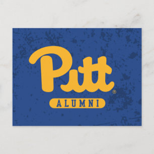 Pitt Alumni Distressed Invitation Postcard