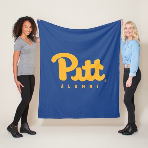 Pitt Alumni Fleece Blanket