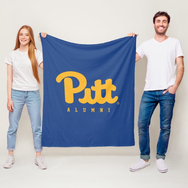 Pitt Alumni Fleece Blanket (In Situ)