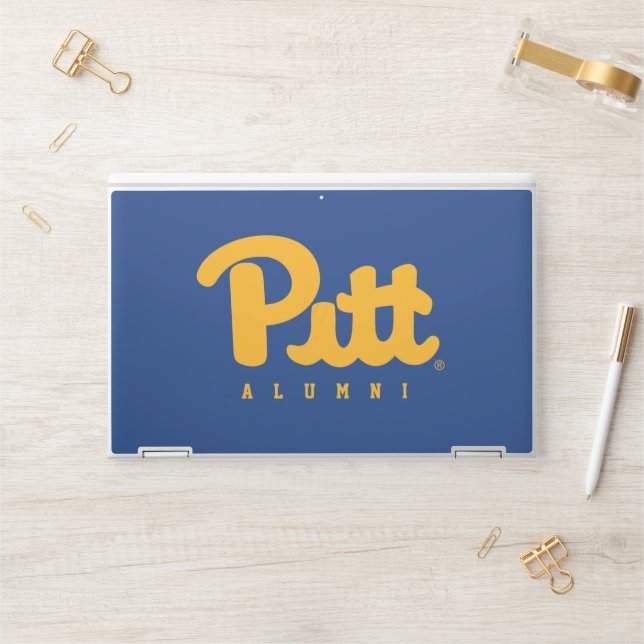 Pitt Alumni HP Laptop Skin (Desk)