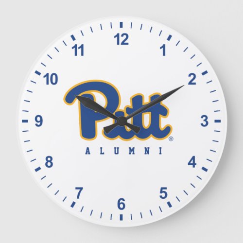 Pitt Alumni Large Clock