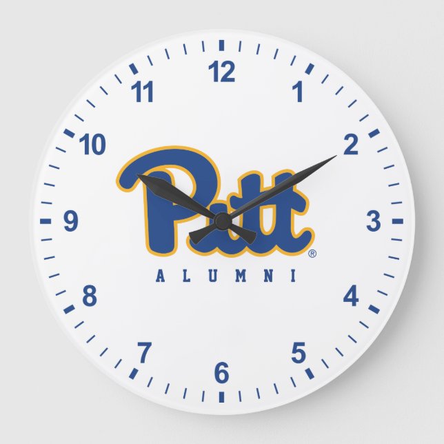 Pitt Alumni Large Clock (Front)