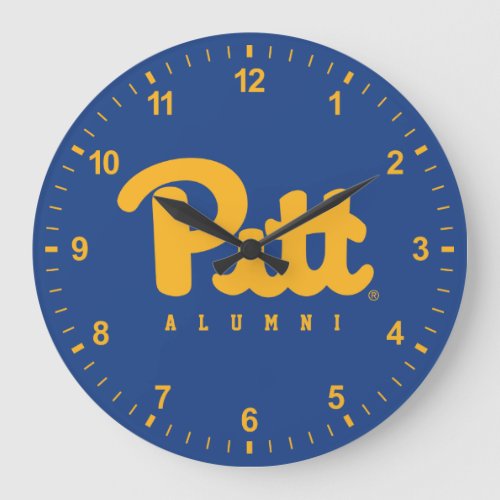 Pitt Alumni Large Clock