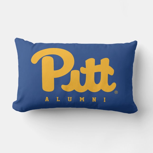 Pitt Alumni Lumbar Pillow (Front)