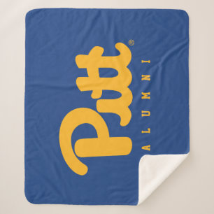 Pitt Alumni Sherpa Blanket