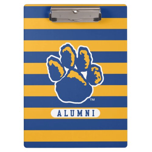 Pitt Alumni Stripes Clipboard