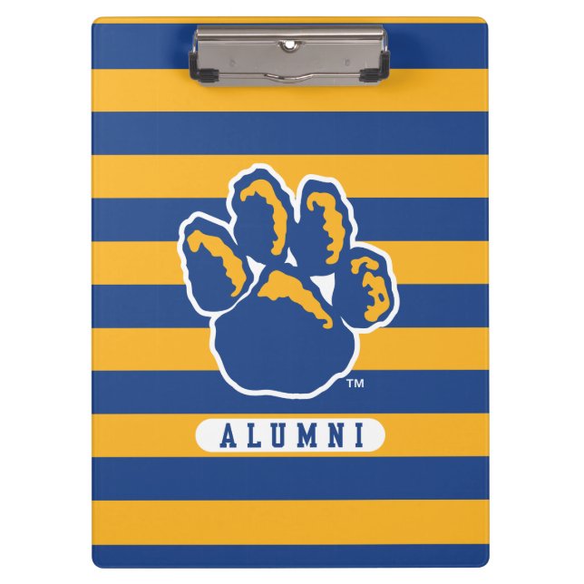 Pitt Alumni Stripes Clipboard (Front)