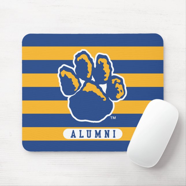Pitt Alumni Stripes Mouse Pad (With Mouse)