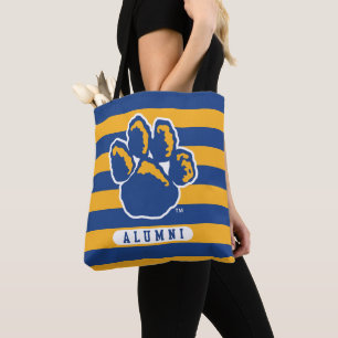 Pitt Alumni Stripes Tote Bag