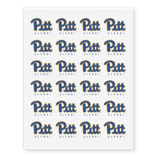 Pitt Alumni Temporary Tattoos