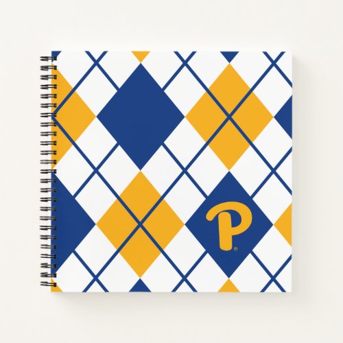 Pitt Argyle Notebook