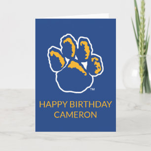 Pitt Birthday Card