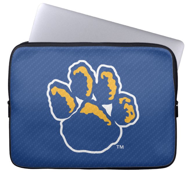 Pitt Carbon Fiber Laptop Sleeve (Front)