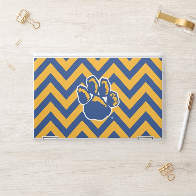 Pitt Chevron HP Laptop Skin (Desk)