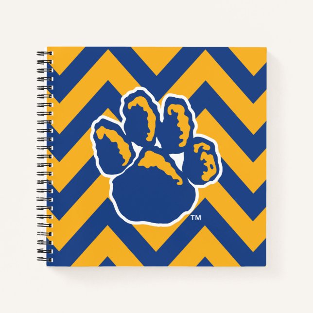 Pitt Chevron Notebook (Front)