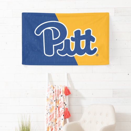Pitt Color Block Banner