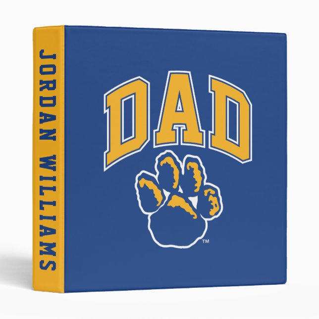 Pitt Dad 3 Ring Binder (Front/Spine)