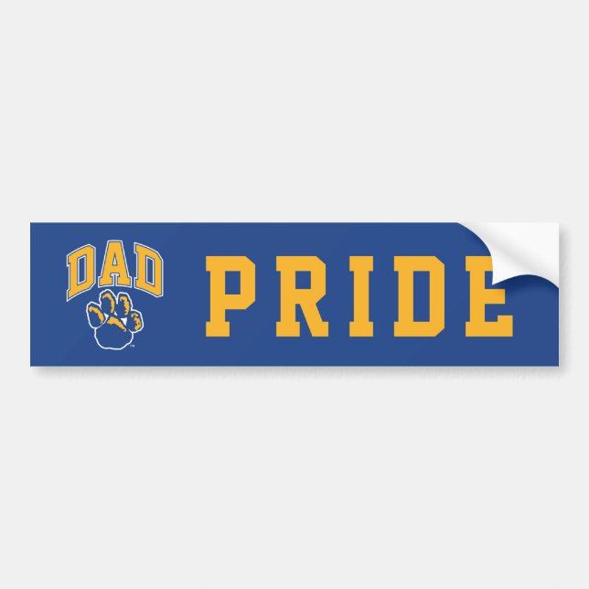 Pitt Dad Bumper Sticker (Front)