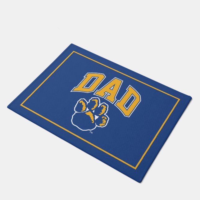 Pitt Dad Doormat (Angled)