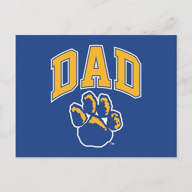 Pitt Dad Invitation Postcard (Front)