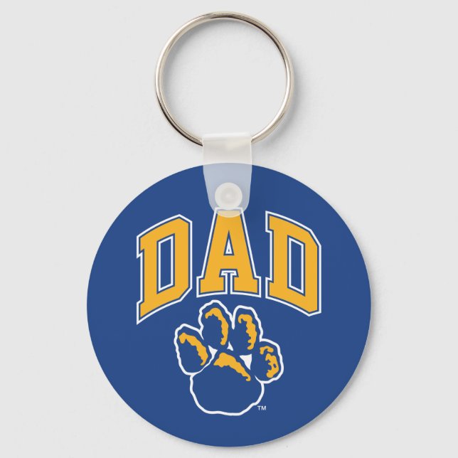 Pitt Dad Keychain (Front)