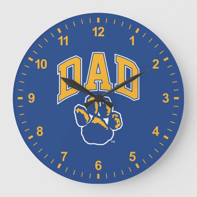 Pitt Dad Large Clock (Front)