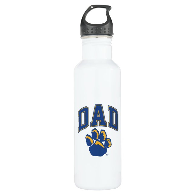 Pitt Dad Stainless Steel Water Bottle (Front)