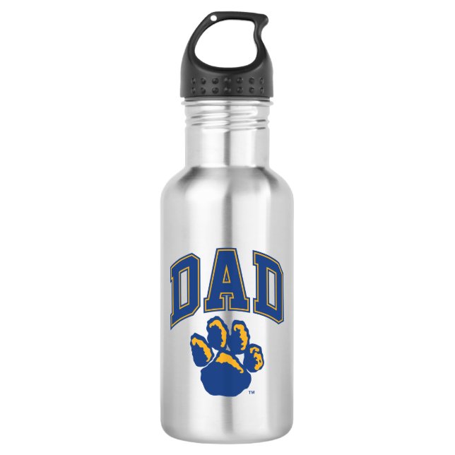 Pitt Dad Stainless Steel Water Bottle (Front)