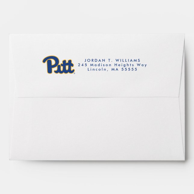 Pitt Envelope (Back (Top Flap))