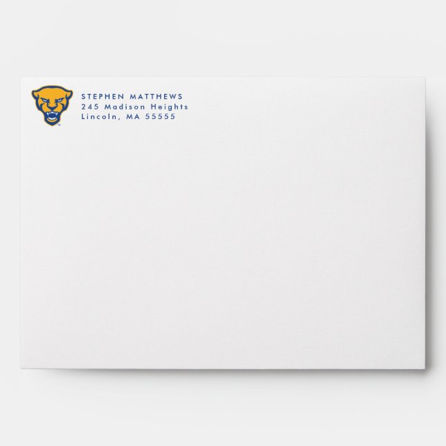 Pitt Graduation Envelope (Front)