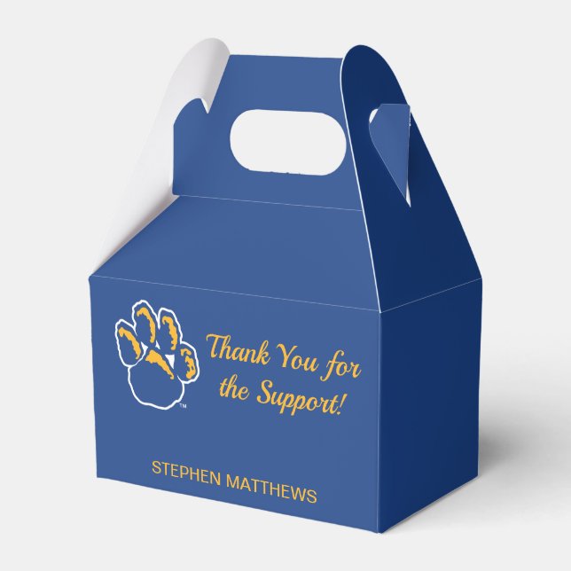 Pitt Graduation Favor Boxes (Front Side)