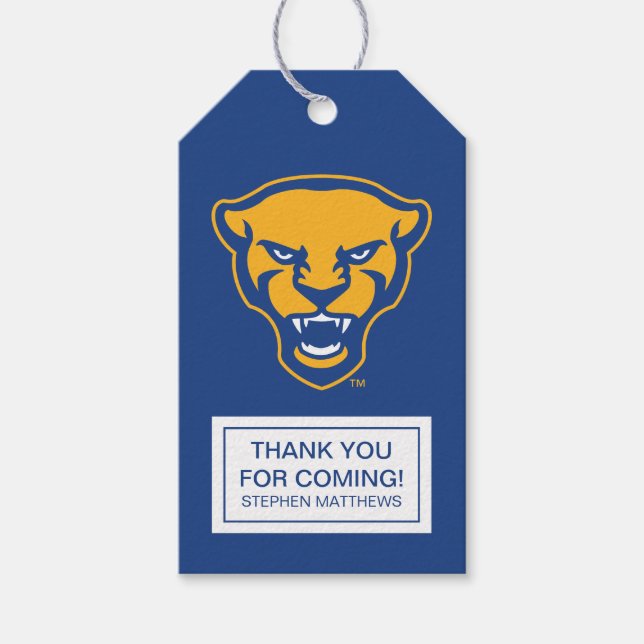 Pitt Graduation Gift Tags (Front)