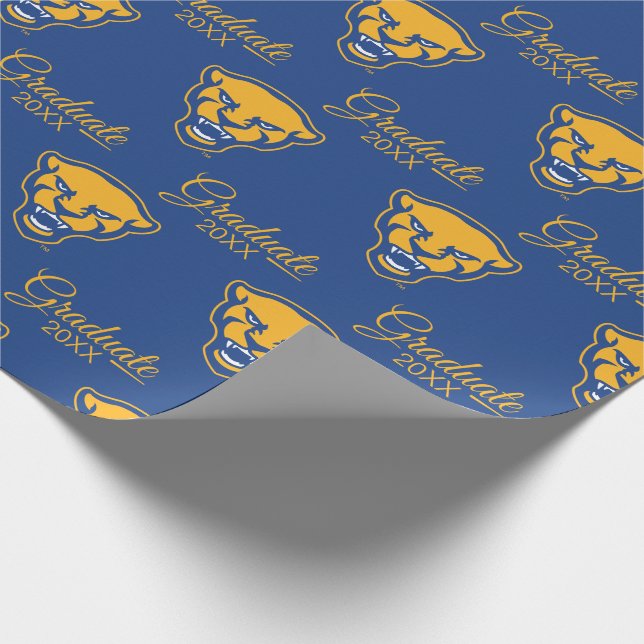 Pitt Graduation Wrapping Paper (Corner)